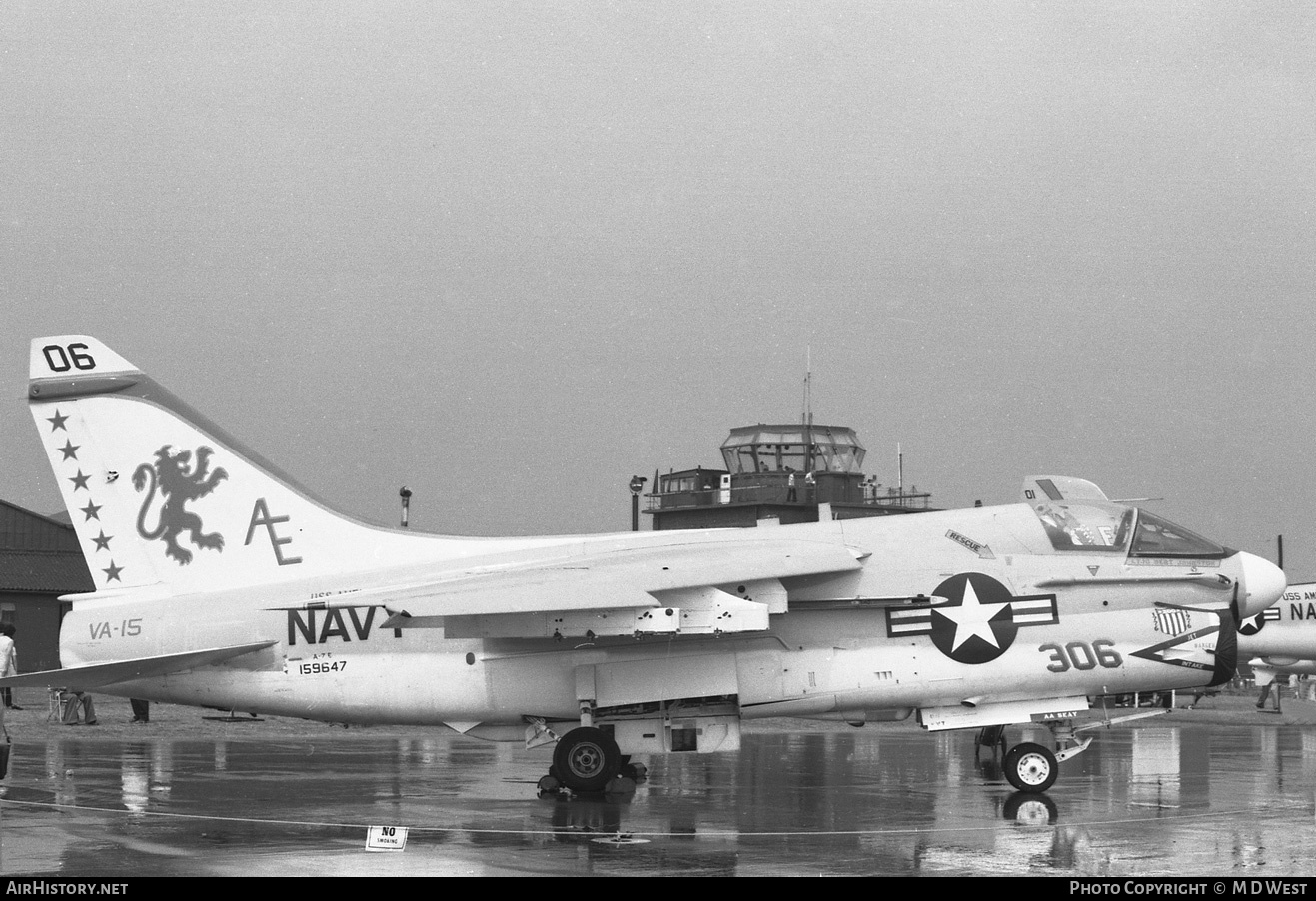 Aircraft Photo of 159647 | LTV A-7E Corsair II | USA - Navy | AirHistory.net #98724