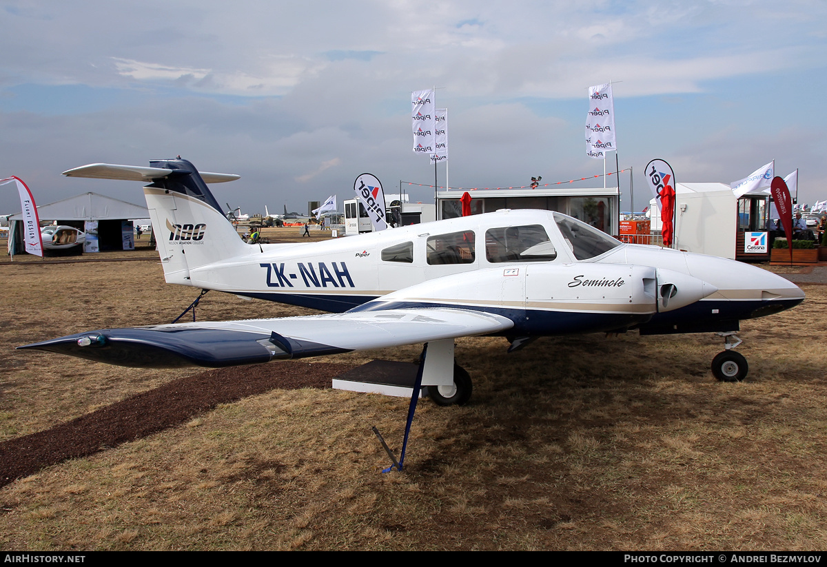 Aircraft Photo of ZK-NAH | Piper PA-44-180 Seminole | Nelson Aviation College | AirHistory.net #98728