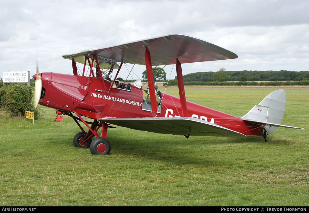 Aircraft Photo of G-ACDA | De Havilland D.H. 82A Tiger Moth II | The de Havilland School of Flying | AirHistory.net #98762