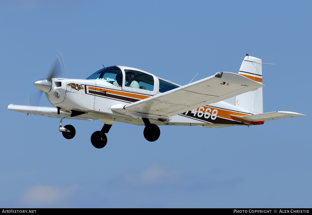 Aircraft Photo of N74688 | Grumman American AA-5B Tiger | AirHistory.net #98768