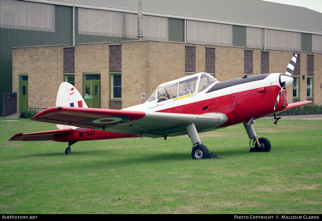 Aircraft Photo of WP837 | De Havilland DHC-1 Chipmunk T10 | UK - Air Force | AirHistory.net #98772