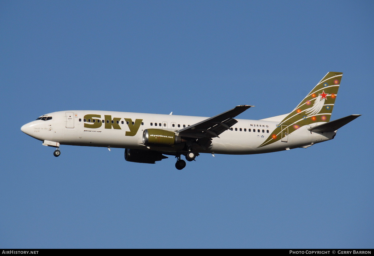 Aircraft Photo of N288KG | Boeing 737-49R | Sky Airlines | AirHistory.net #98777
