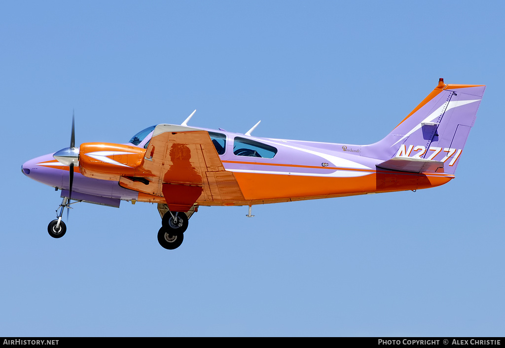 Aircraft Photo of N2771 | Beech A55 Baron (95-A55) | AirHistory.net #98782