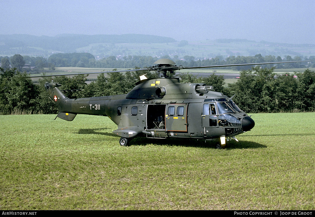 Aircraft Photo of T-311 | Aerospatiale TH86 Super Puma (AS-332M1) | Switzerland - Air Force | AirHistory.net #98789