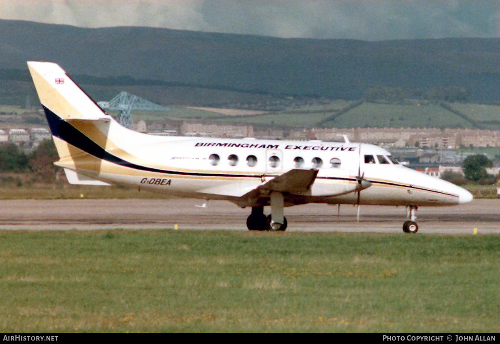 Aircraft Photo of G-OBEA | British Aerospace BAe-3102 Jetstream 31 | Birmingham Executive Airways | AirHistory.net #98797