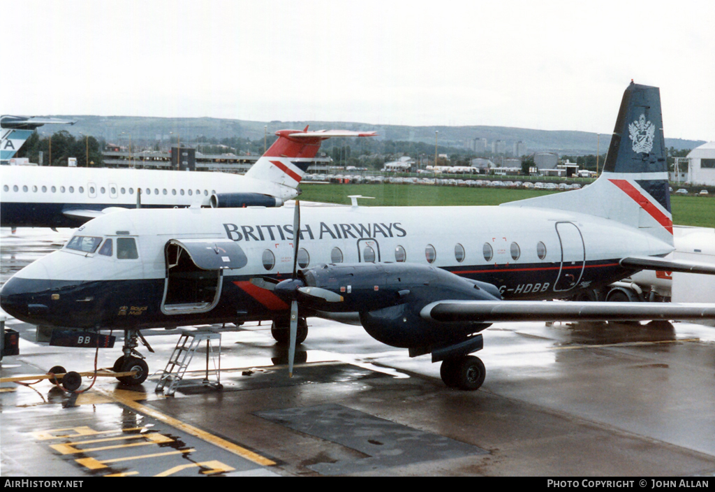 Aircraft Photo of G-HDBB | British Aerospace BAe-748 Srs2B/426 | British Airways | AirHistory.net #98800
