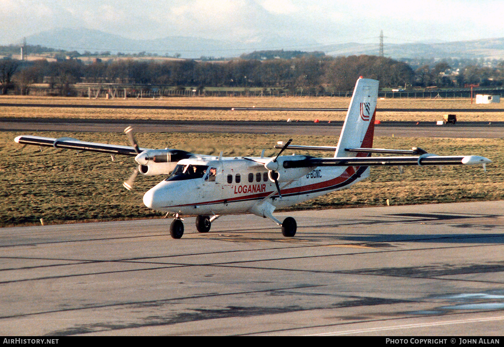 Aircraft Photo of G-BGMC | De Havilland Canada DHC-6-310 Twin Otter | Loganair | AirHistory.net #98846