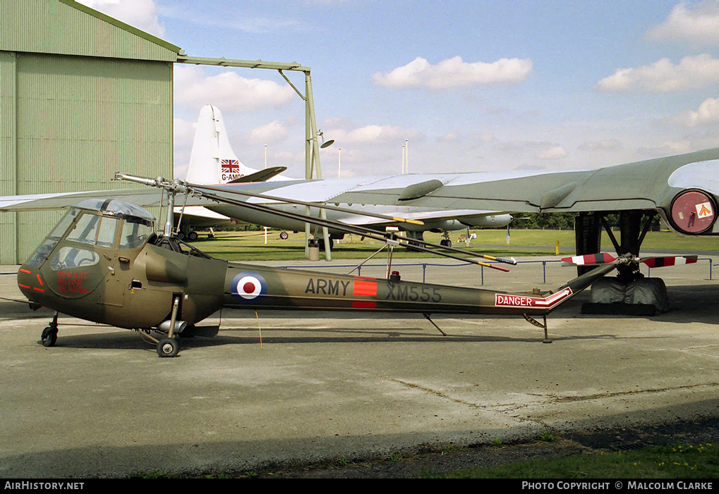 Aircraft Photo of XM555 | Saunders-Roe Skeeter AOP12 | UK - Army | AirHistory.net #98864