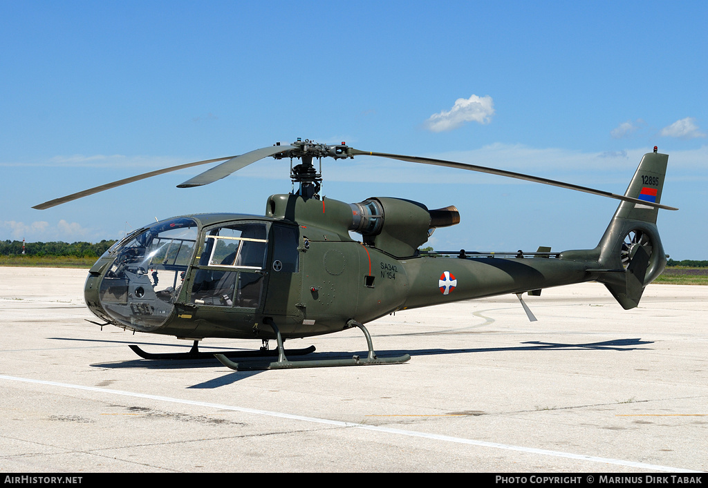 Aircraft Photo of 12895 | Aerospatiale SA-342L Partizan | Serbia - Air Force | AirHistory.net #98867