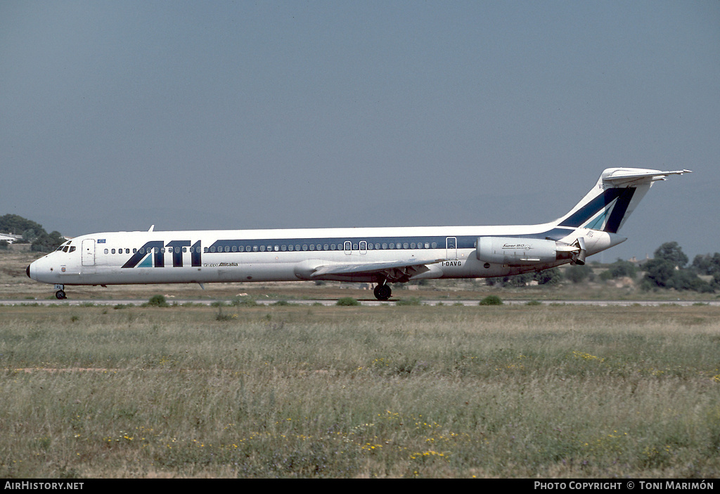 Aircraft Photo of I-DAVG | McDonnell Douglas MD-82 (DC-9-82) | ATI - Aero Trasporti Italiani | AirHistory.net #98891