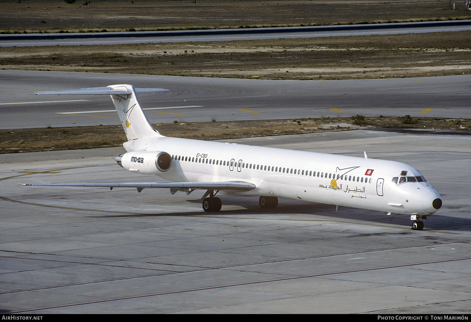 Aircraft Photo of EI-CBO | McDonnell Douglas MD-83 (DC-9-83) | Nouvelair Tunisie | AirHistory.net #98894