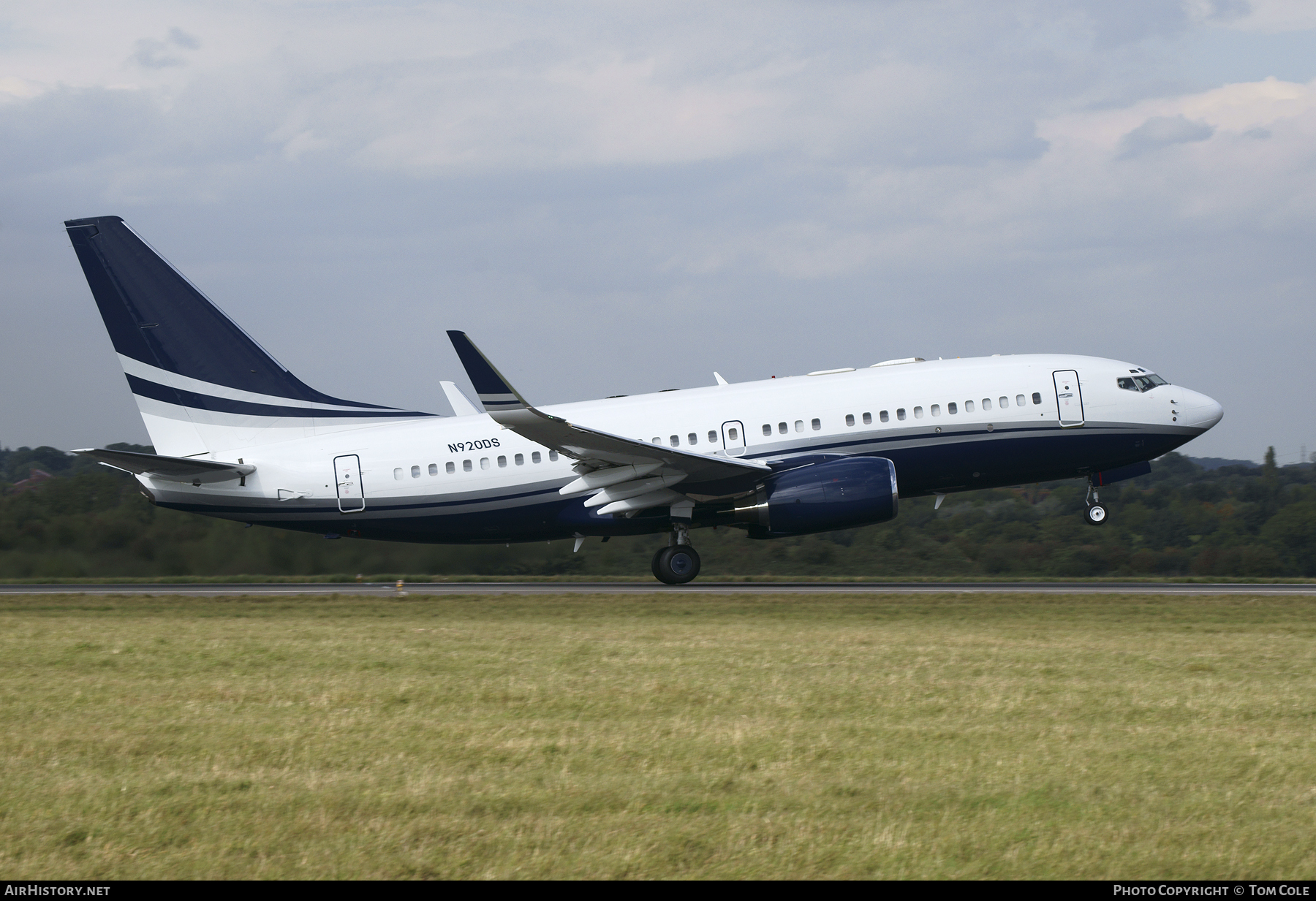 Aircraft Photo of N920DS | Boeing 737-75V BBJ | AirHistory.net #98916