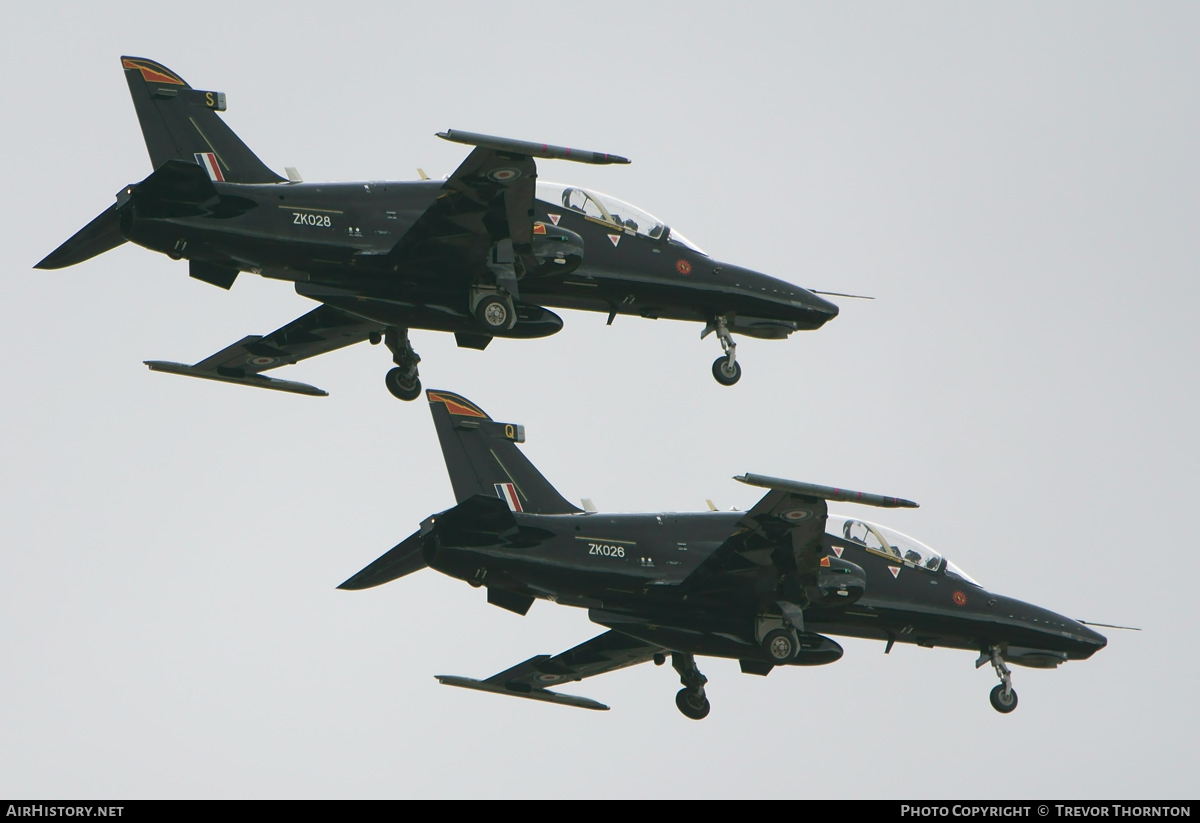 Aircraft Photo of ZK028 | BAE Systems Hawk T2 | UK - Air Force | AirHistory.net #98936