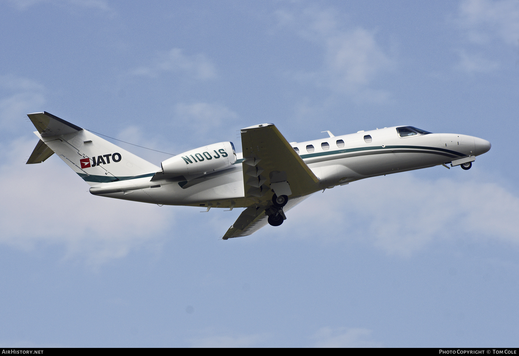 Aircraft Photo of N100JS | Cessna 525C CitationJet CJ4 | JATO | AirHistory.net #98939