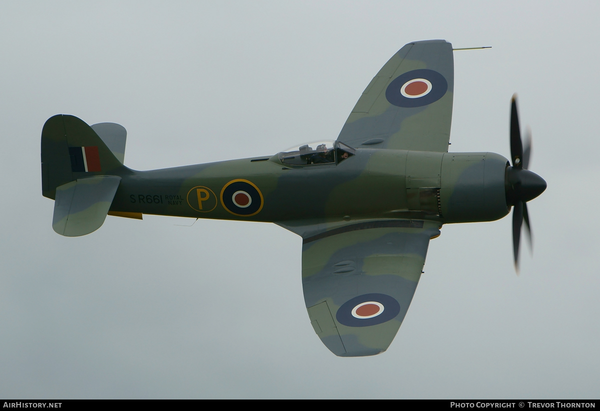 Aircraft Photo of G-CBEL / SR661 | Hawker Sea Fury FB11 | UK - Navy | AirHistory.net #98941