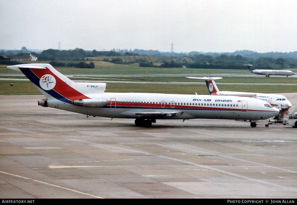 Aircraft Photo of G-BMLP | Boeing 727-264 | Dan-Air London | AirHistory.net #98942