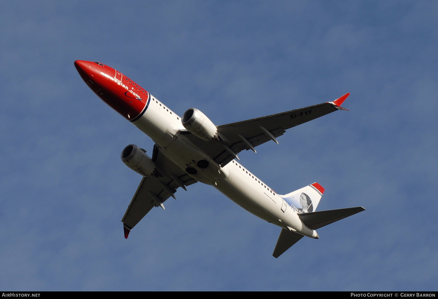 Aircraft Photo of EI-FYF | Boeing 737-8 Max 8 | Norwegian | AirHistory.net #98943