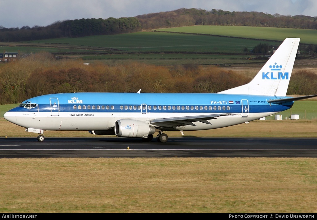 Aircraft Photo of PH-BTI | Boeing 737-306 | KLM - Royal Dutch Airlines | AirHistory.net #98953