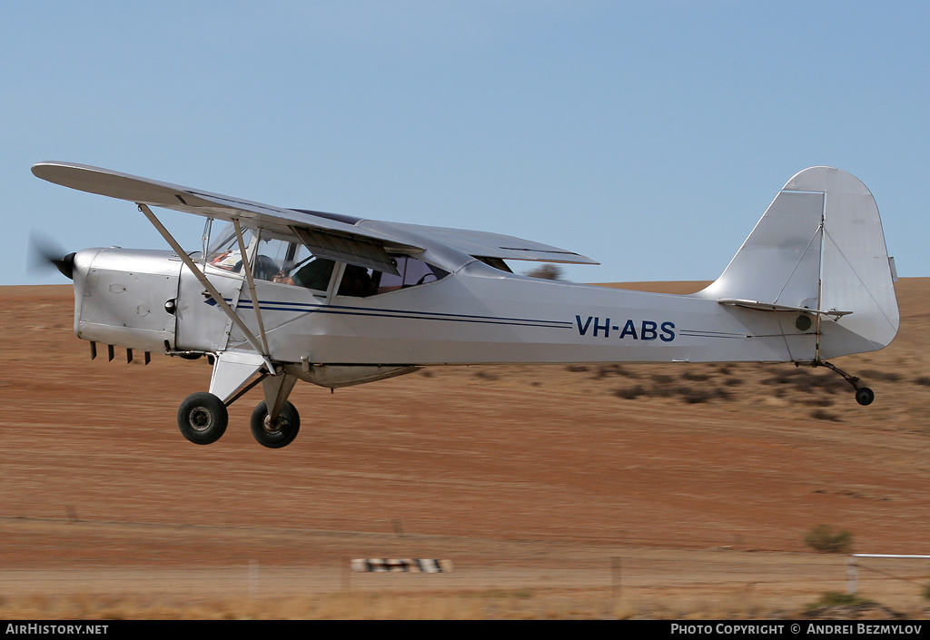 Aircraft Photo of VH-ABS | Auster J-1B Aiglet | AirHistory.net #98954