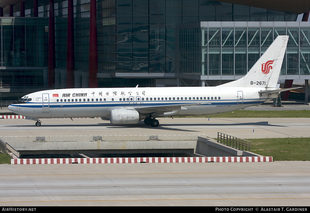 Aircraft Photo of B-2671 | Boeing 737-89L | Air China | AirHistory.net #98957