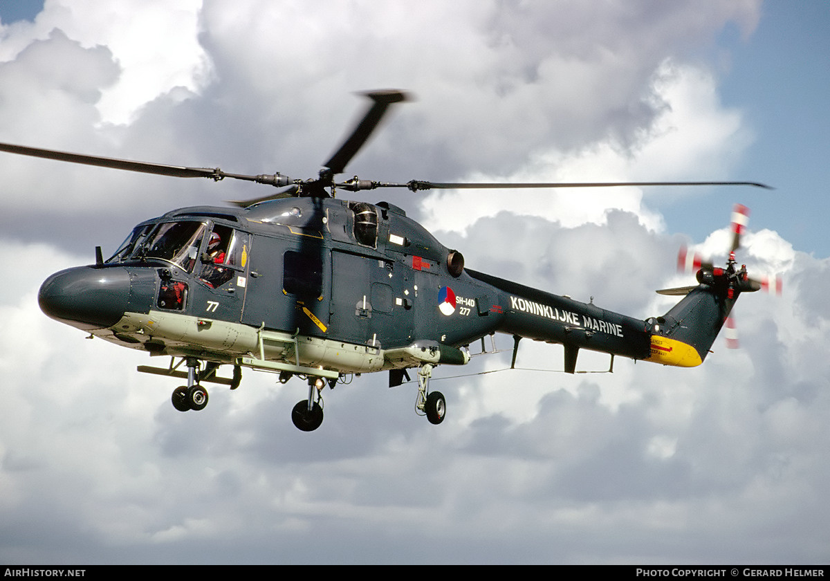 Aircraft Photo of 277 | Westland SH-14D Lynx (WG-13) | Netherlands - Navy | AirHistory.net #98969