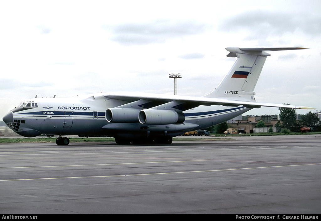 Aircraft Photo of RA-78833 | Ilyushin Il-76MD | Russia - Air Force | AirHistory.net #98974