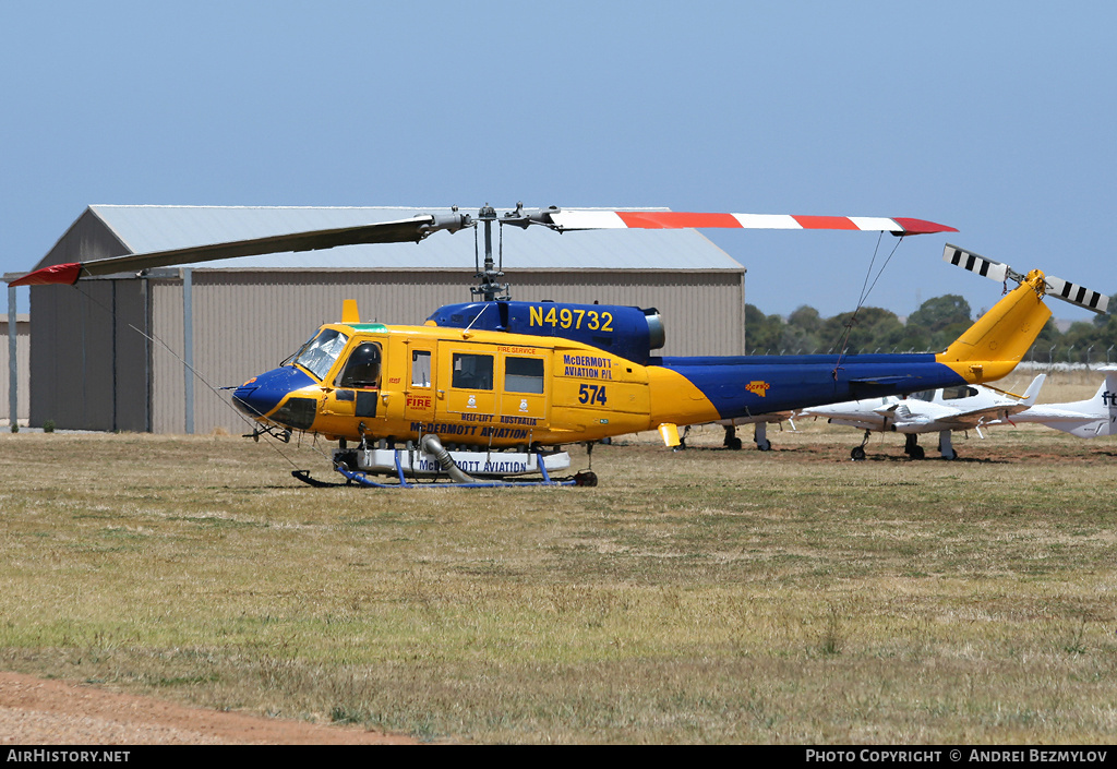 Aircraft Photo of N49732 | Bell 214B-1 Biglifter | McDermott Aviation | AirHistory.net #98979