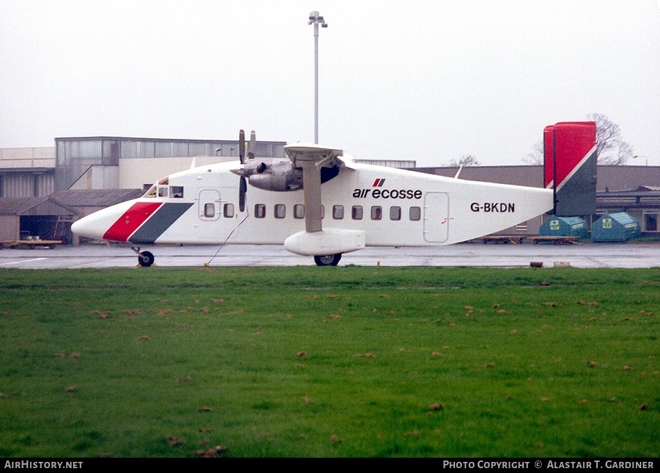 Aircraft Photo of G-BKDN | Short 330-200 | Air Écosse | AirHistory.net #98984