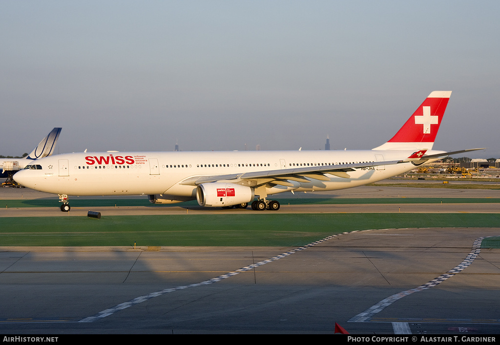 Aircraft Photo of HB-JHA | Airbus A330-343 | Swiss International Air Lines | AirHistory.net #98990