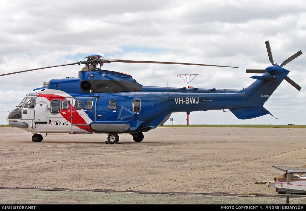 Aircraft Photo of VH-BWJ | Aerospatiale AS-332L Super Puma | Bristow Helicopters | AirHistory.net #98994
