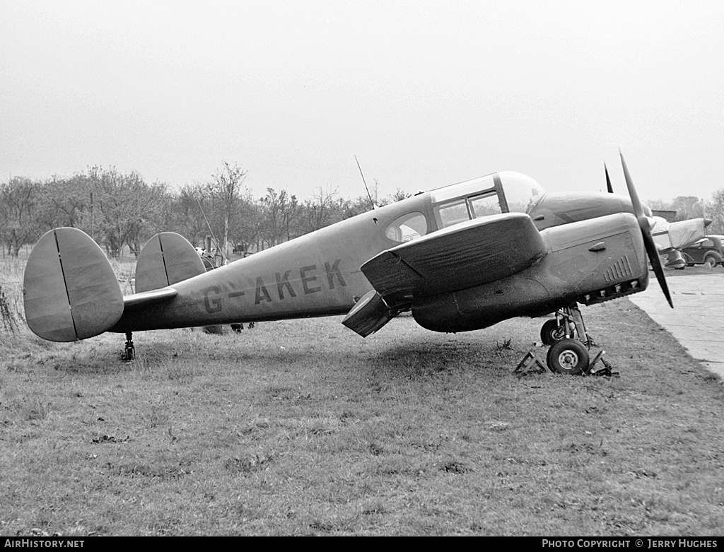 Aircraft Photo of G-AKEK | Miles M.65 Gemini 3A | AirHistory.net #98999