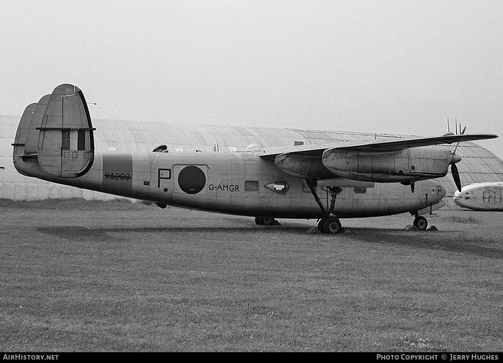 Aircraft Photo of G-AMGR / XA269 | Handley Page HPR.1 Marathon 103 T1 | AirHistory.net #99000