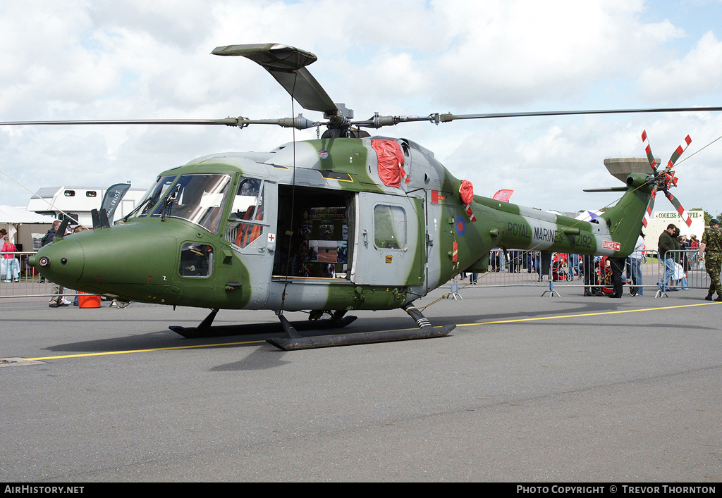 Aircraft Photo of XZ192 | Westland WG-13 Lynx AH7 | UK - Marines | AirHistory.net #99006