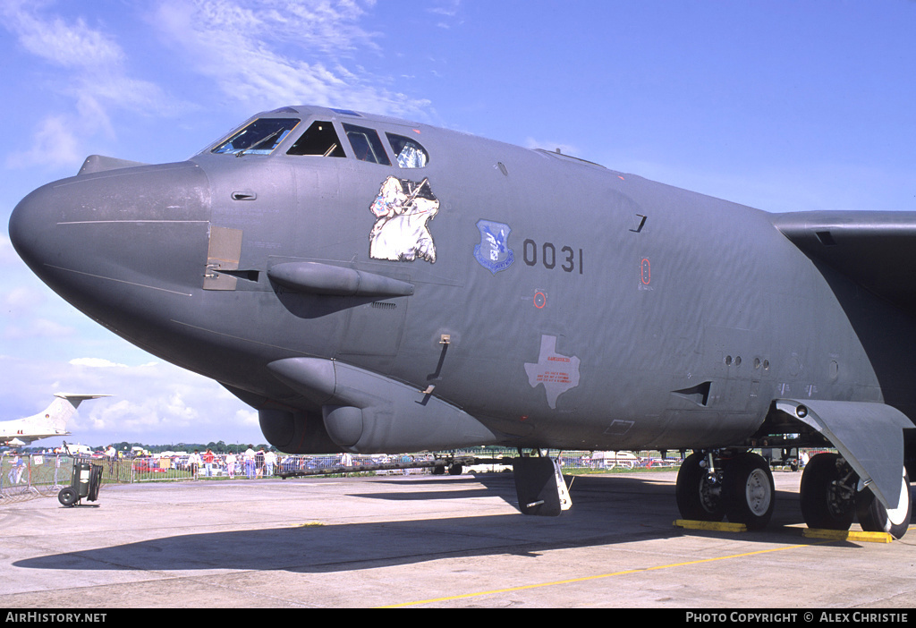 Aircraft Photo of 60-0031 | Boeing B-52H Stratofortress | USA - Air Force | AirHistory.net #99011
