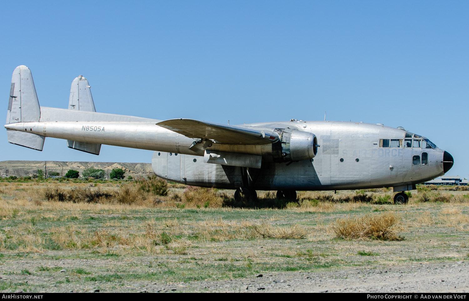 Aircraft Photo of N8505A | Fairchild C-119L Flying Boxcar | AirHistory.net #99029