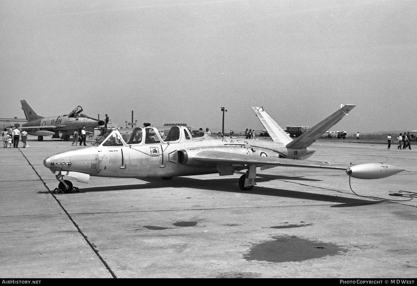 Aircraft Photo of 19 | Fouga CM-170R Magister | France - Air Force | AirHistory.net #99036