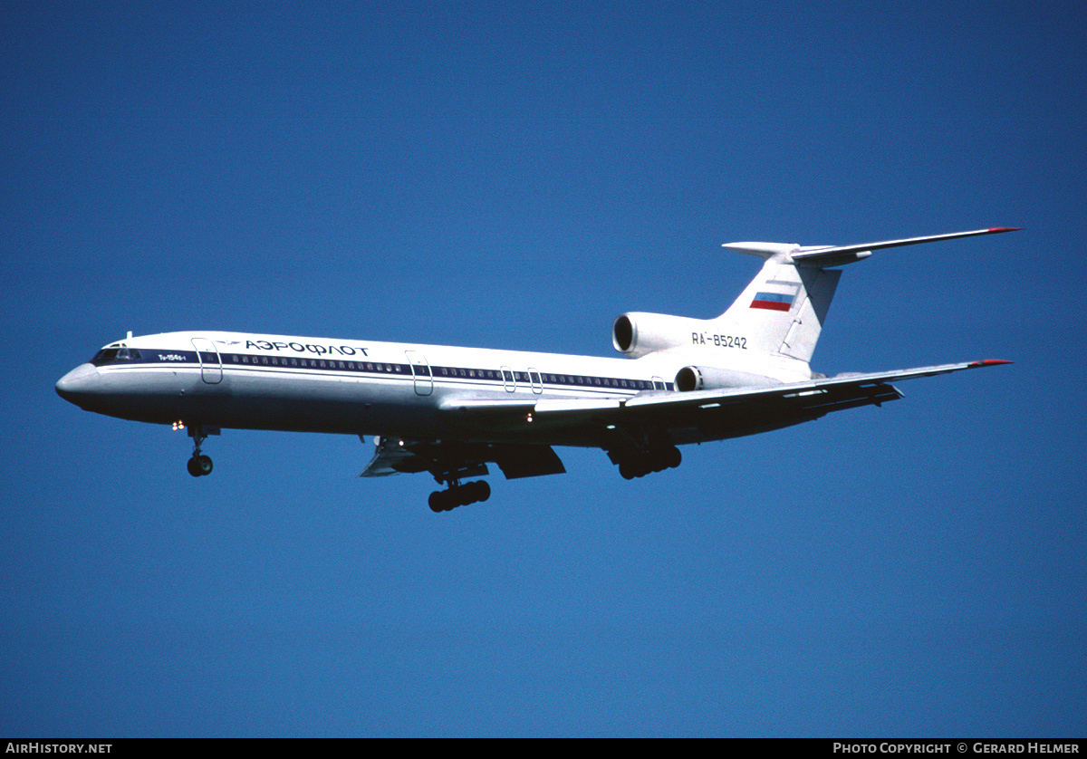 Aircraft Photo of RA-85242 | Tupolev Tu-154B-1 | Aeroflot | AirHistory.net #99038