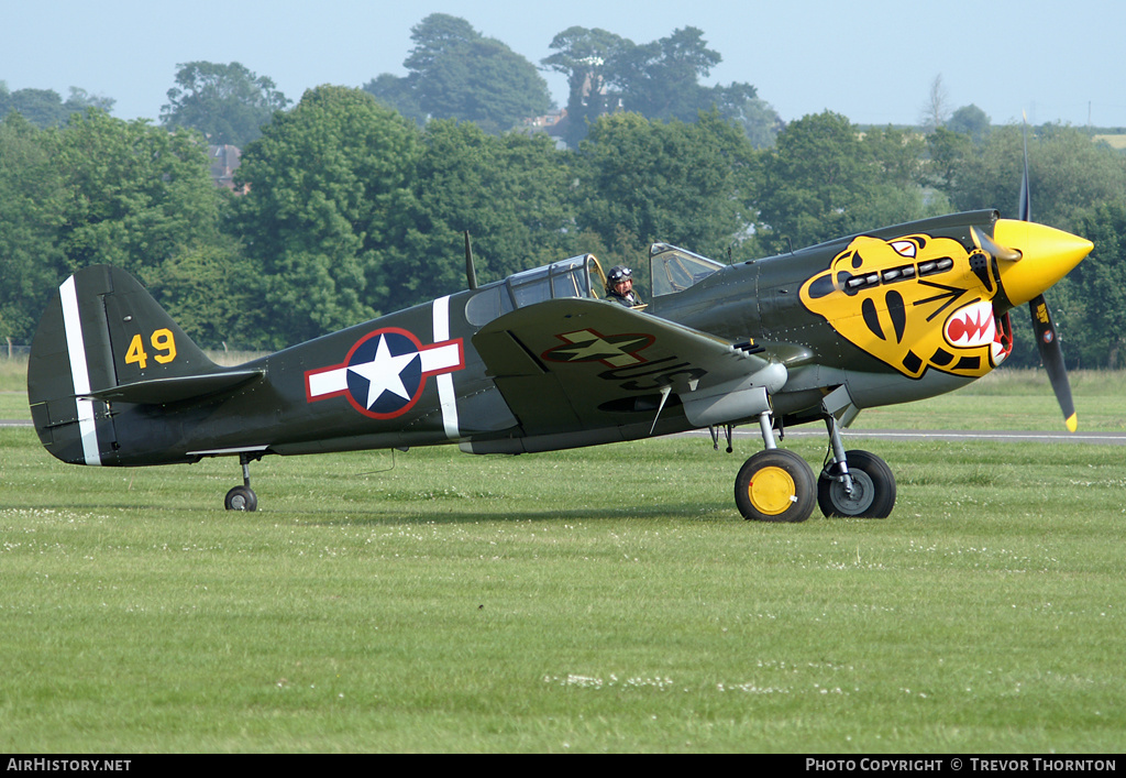 Aircraft Photo of G-KITT | Curtiss P-40M Kittyhawk Mk.III | USA - Air Force | AirHistory.net #99044