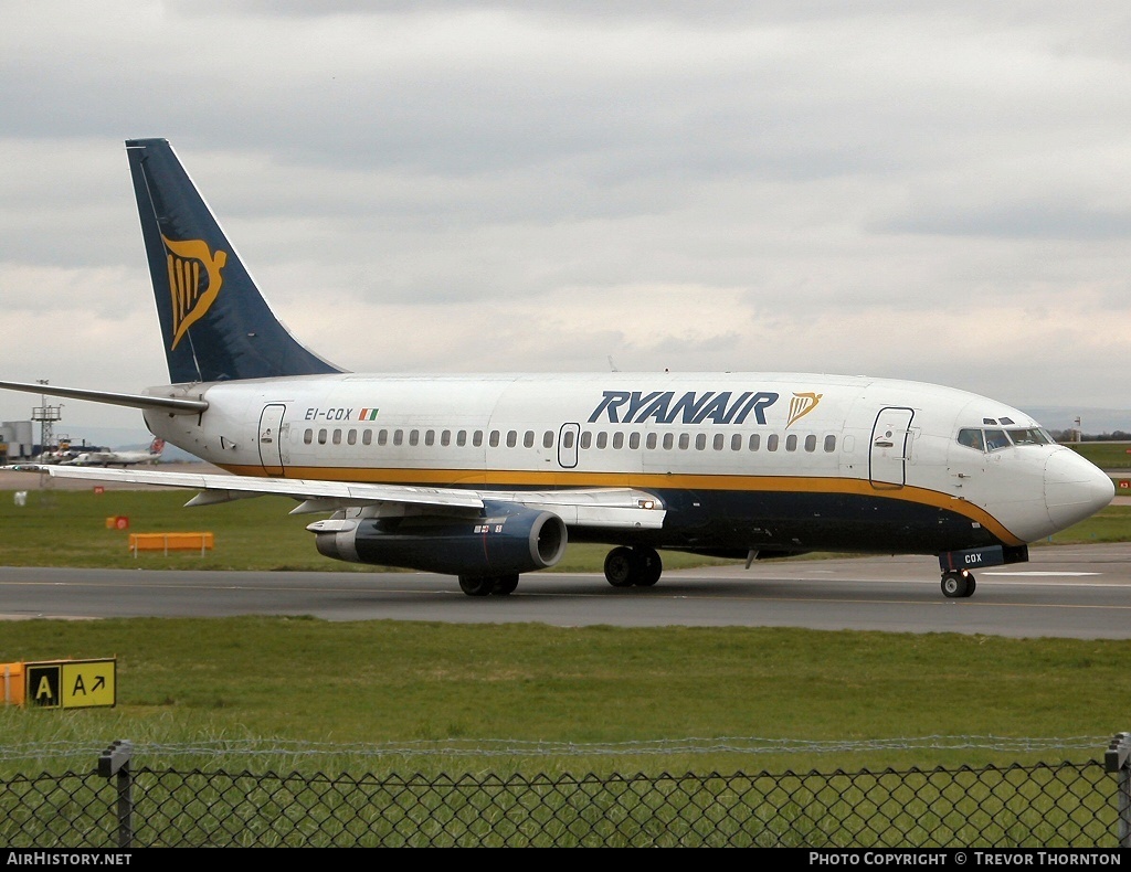 Aircraft Photo of EI-COX | Boeing 737-230/Adv | Ryanair | AirHistory.net #99046