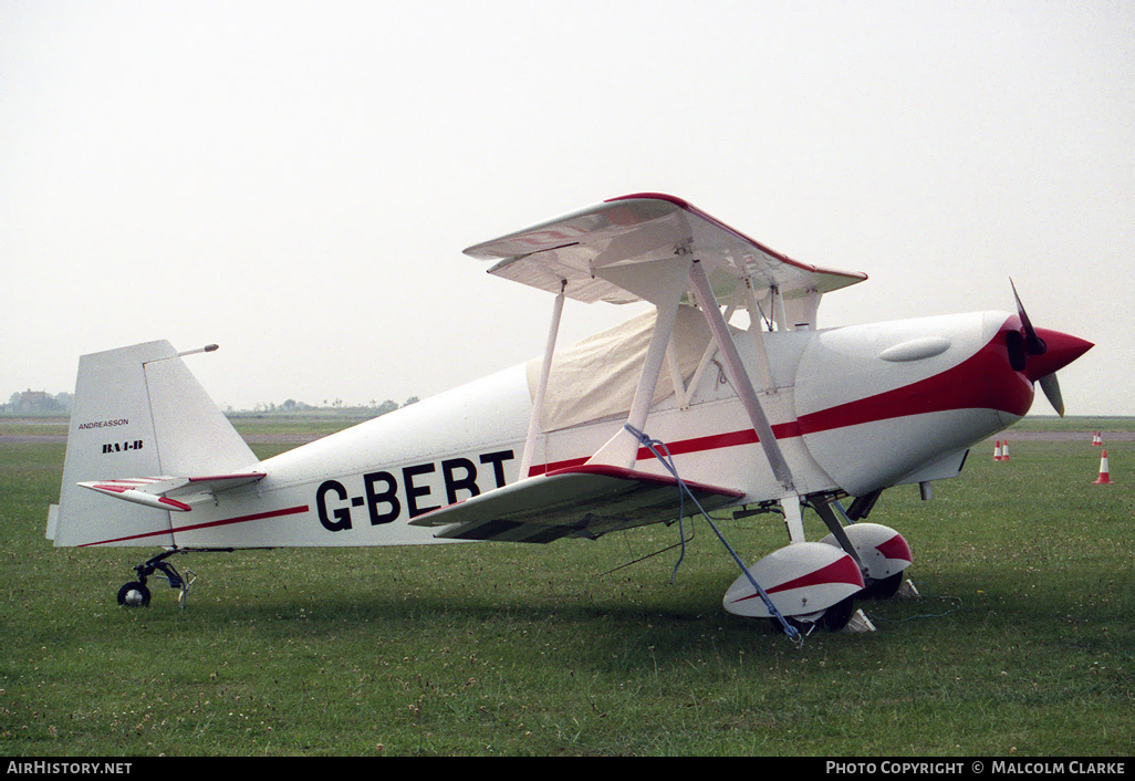 Aircraft Photo of G-BEBT | Andreasson BA-4B | AirHistory.net #99057