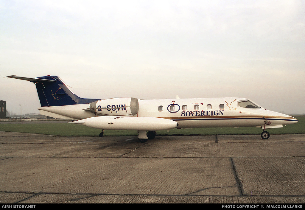 Aircraft Photo of G-SOVN | Gates Learjet 35A | AirHistory.net #99061