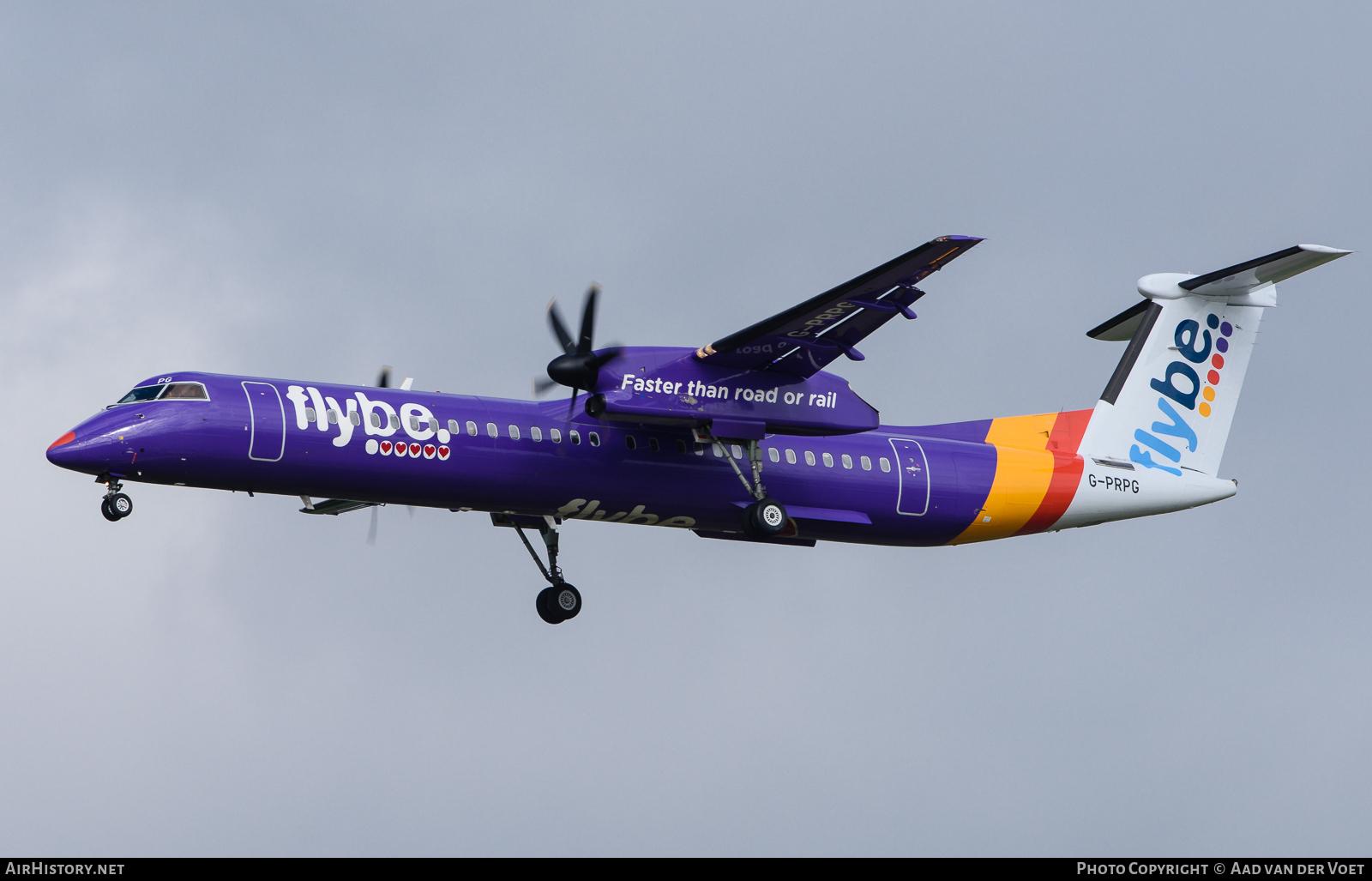 Aircraft Photo of G-PRPG | Bombardier DHC-8-402 Dash 8 | Flybe | AirHistory.net #99067
