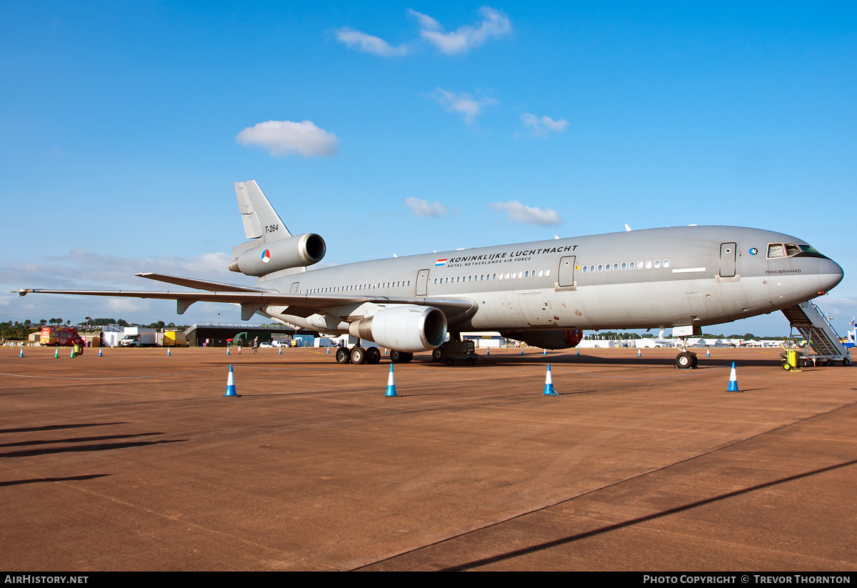 Aircraft Photo of T-264 | McDonnell Douglas KDC-10-30CF | Netherlands - Air Force | AirHistory.net #99090