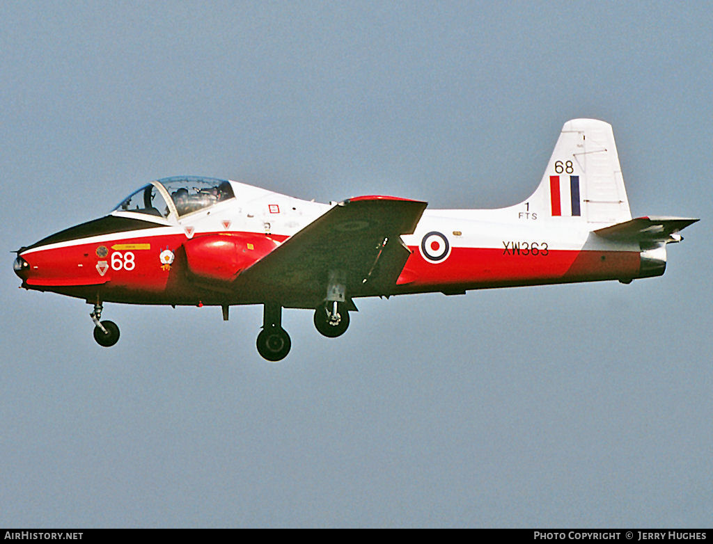 Aircraft Photo of XW363 | BAC 84 Jet Provost T5A | UK - Air Force | AirHistory.net #99091