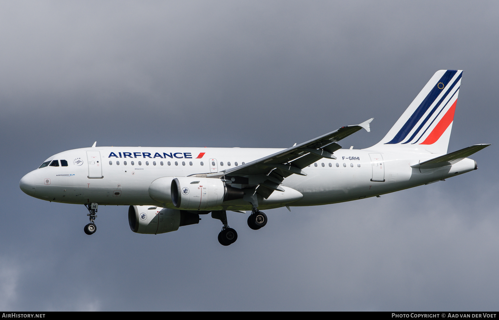 Aircraft Photo of F-GRHI | Airbus A319-111 | Air France | AirHistory.net #99093