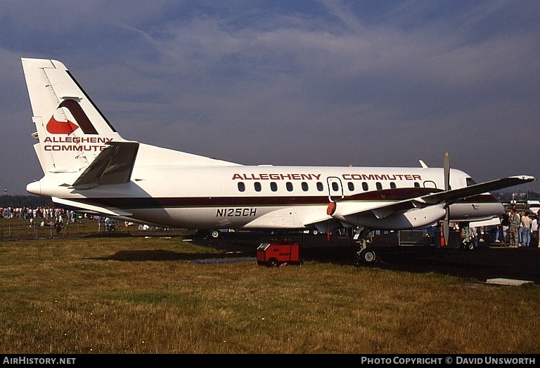 Aircraft Photo of N125CH | Saab 340A | Allegheny Commuter | AirHistory.net #99094