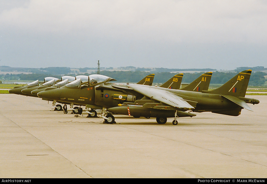 Aircraft Photo of ZG476 | British Aerospace Harrier GR7 | UK - Air Force | AirHistory.net #99108