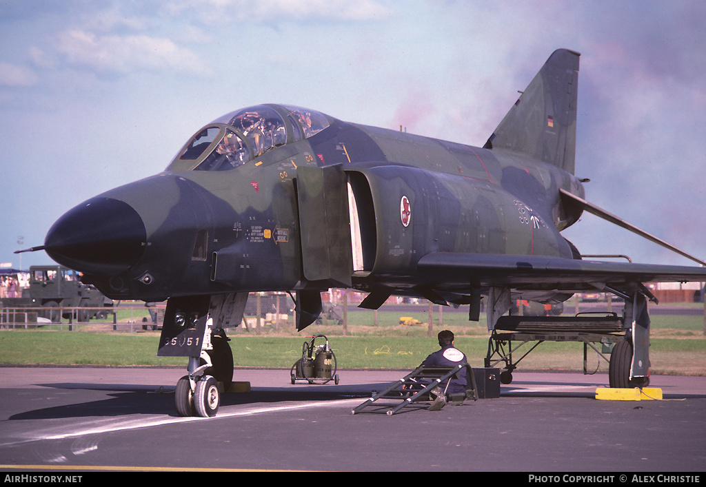 Aircraft Photo of 3551 | McDonnell Douglas RF-4E Phantom II | Germany - Air Force | AirHistory.net #99118