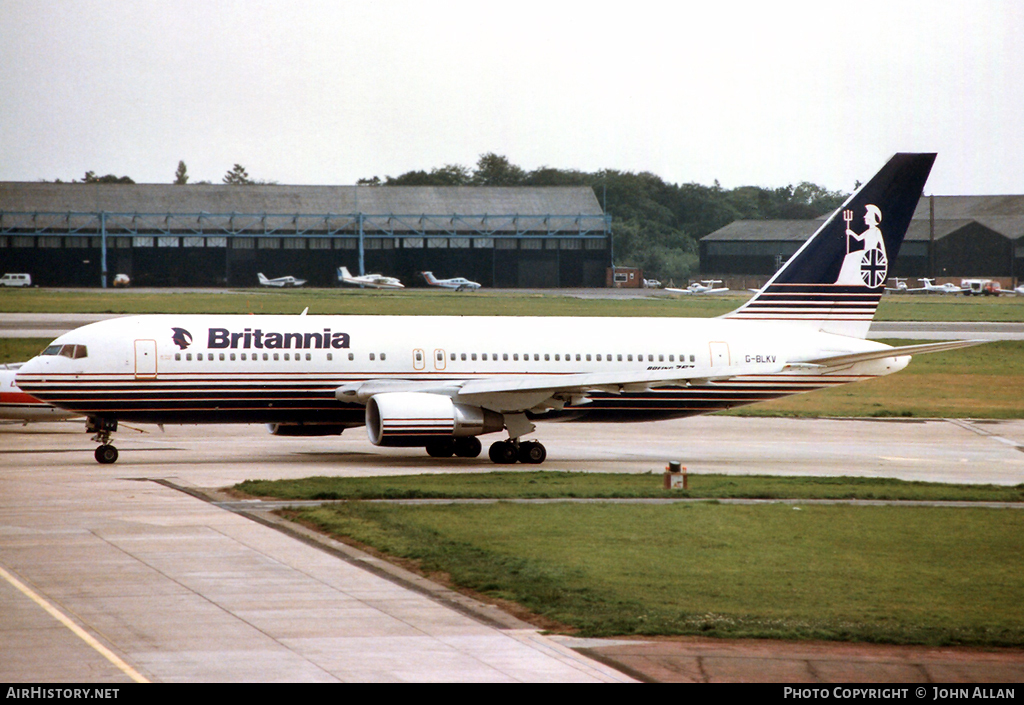 Aircraft Photo of G-BLKV | Boeing 767-204 | Britannia Airways | AirHistory.net #99126