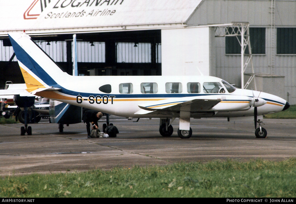 Aircraft Photo of G-SCOT | Piper PA-31-350 Navajo Chieftain | AirHistory.net #99134